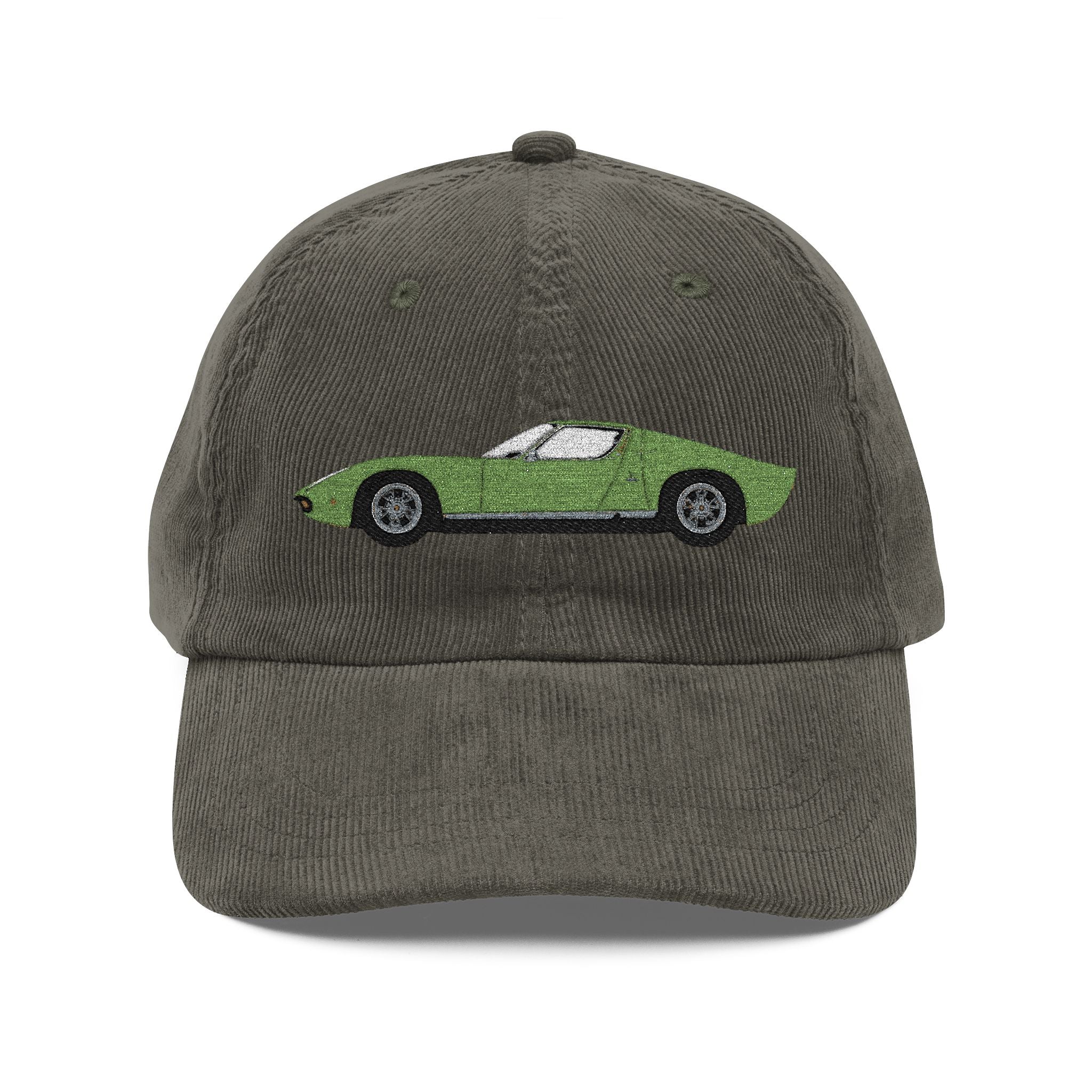 The C&C Lamborghini Miura Embroidery Corduroy Cap