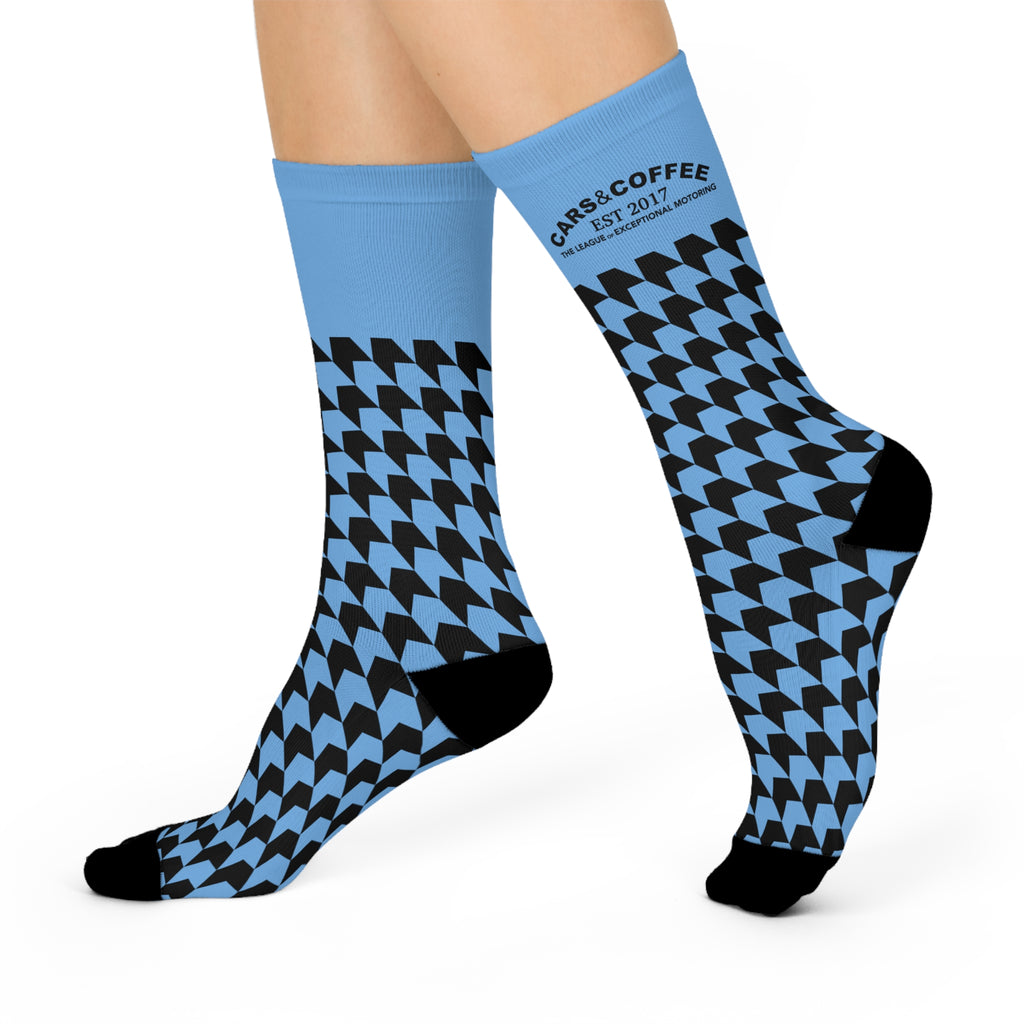The C&C Crew Sock in Blue