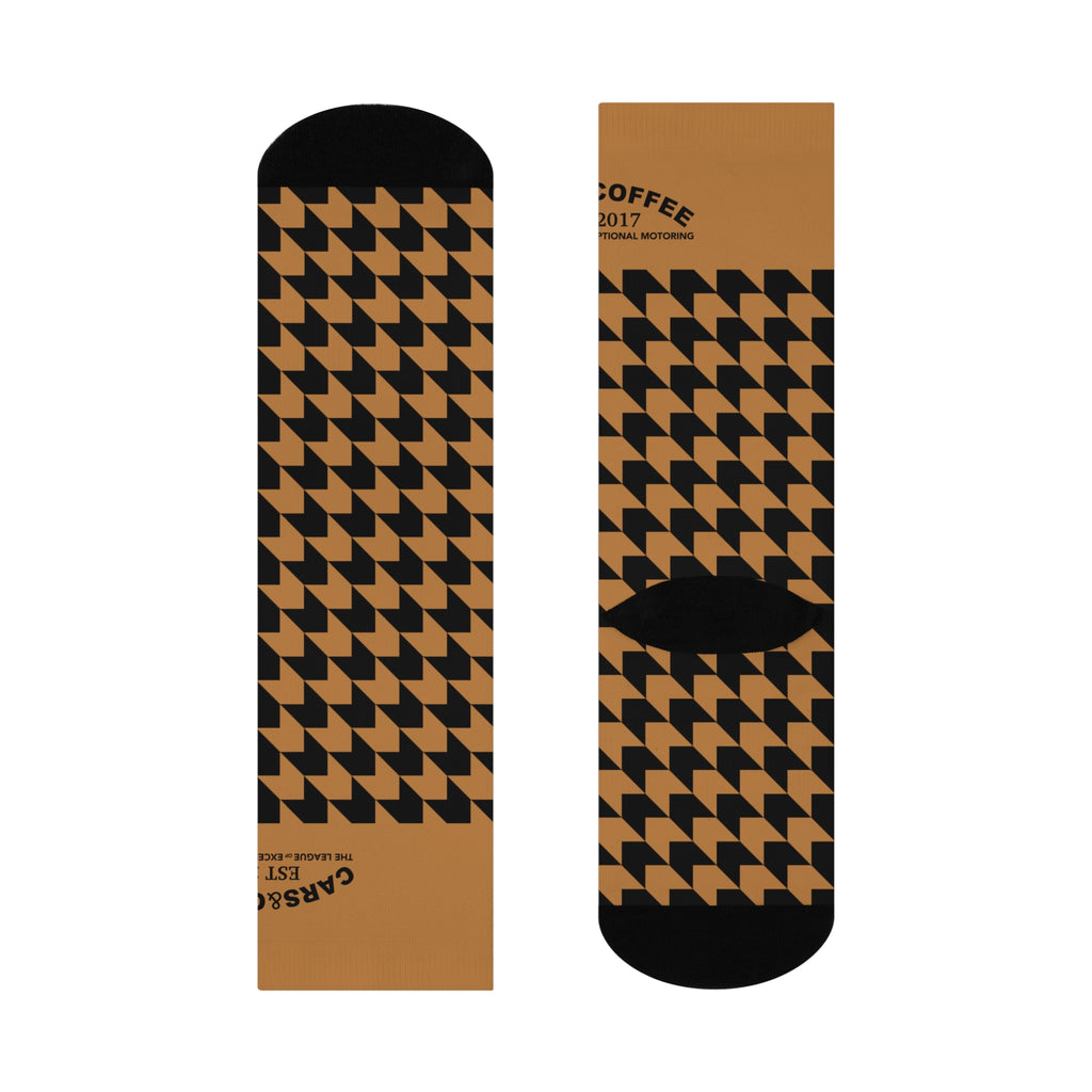 The C&C Crew Sock in Brown