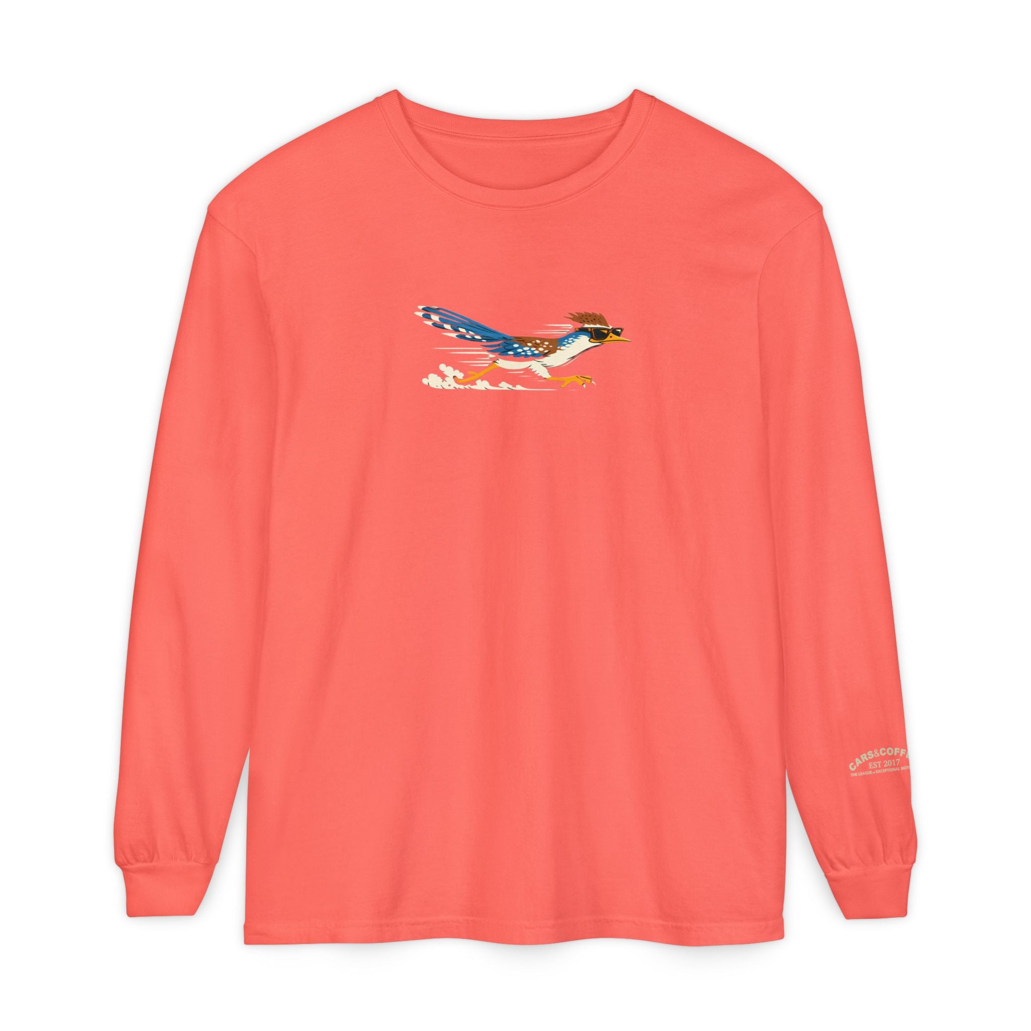 The C&C Roadrunner Garment-Dyed L\S Tee