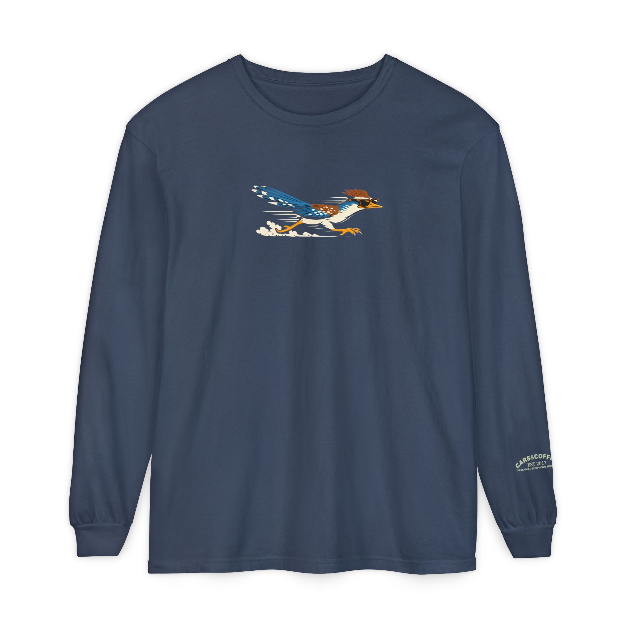 The C&C Roadrunner Garment-Dyed L\S Tee
