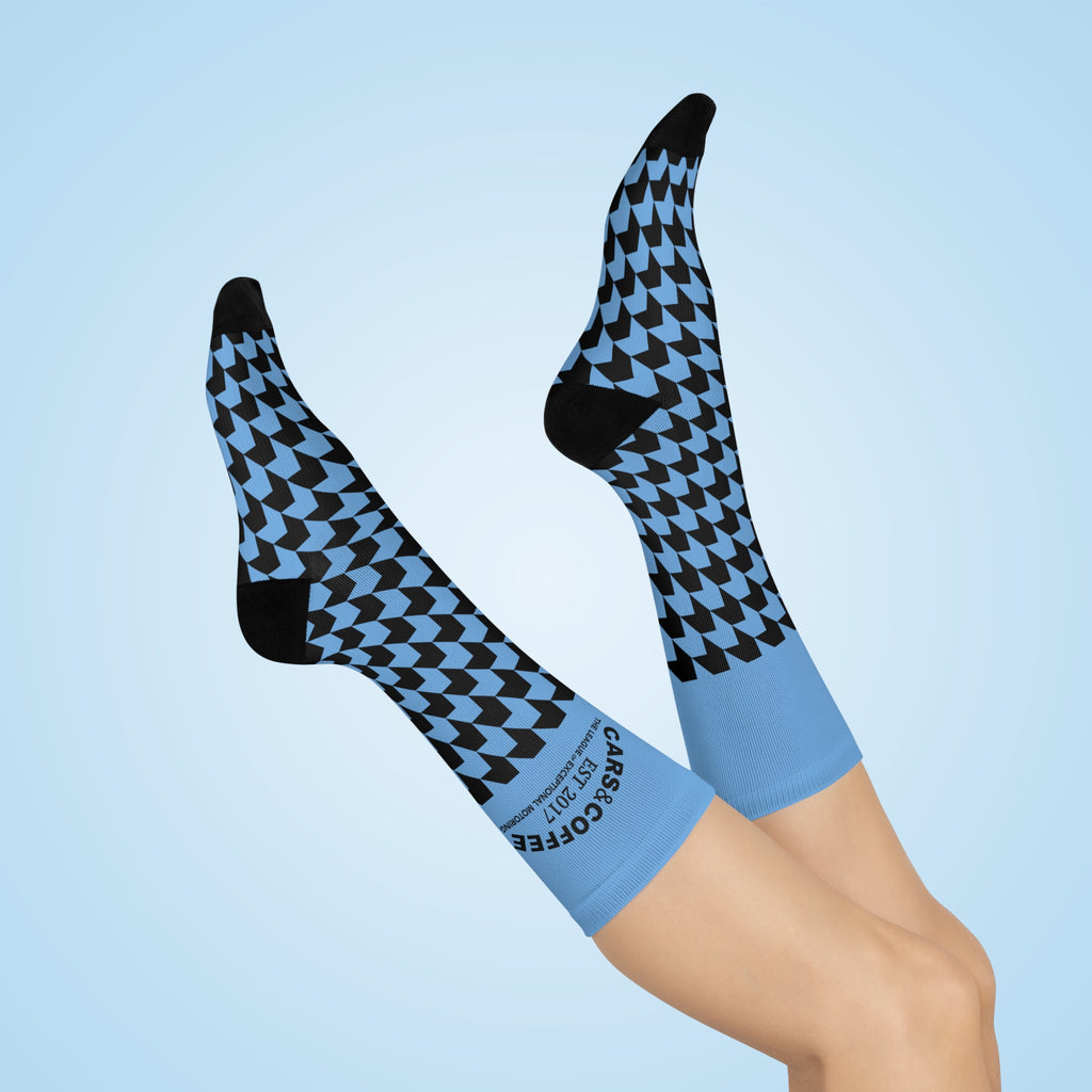 The C&C Crew Sock in Blue