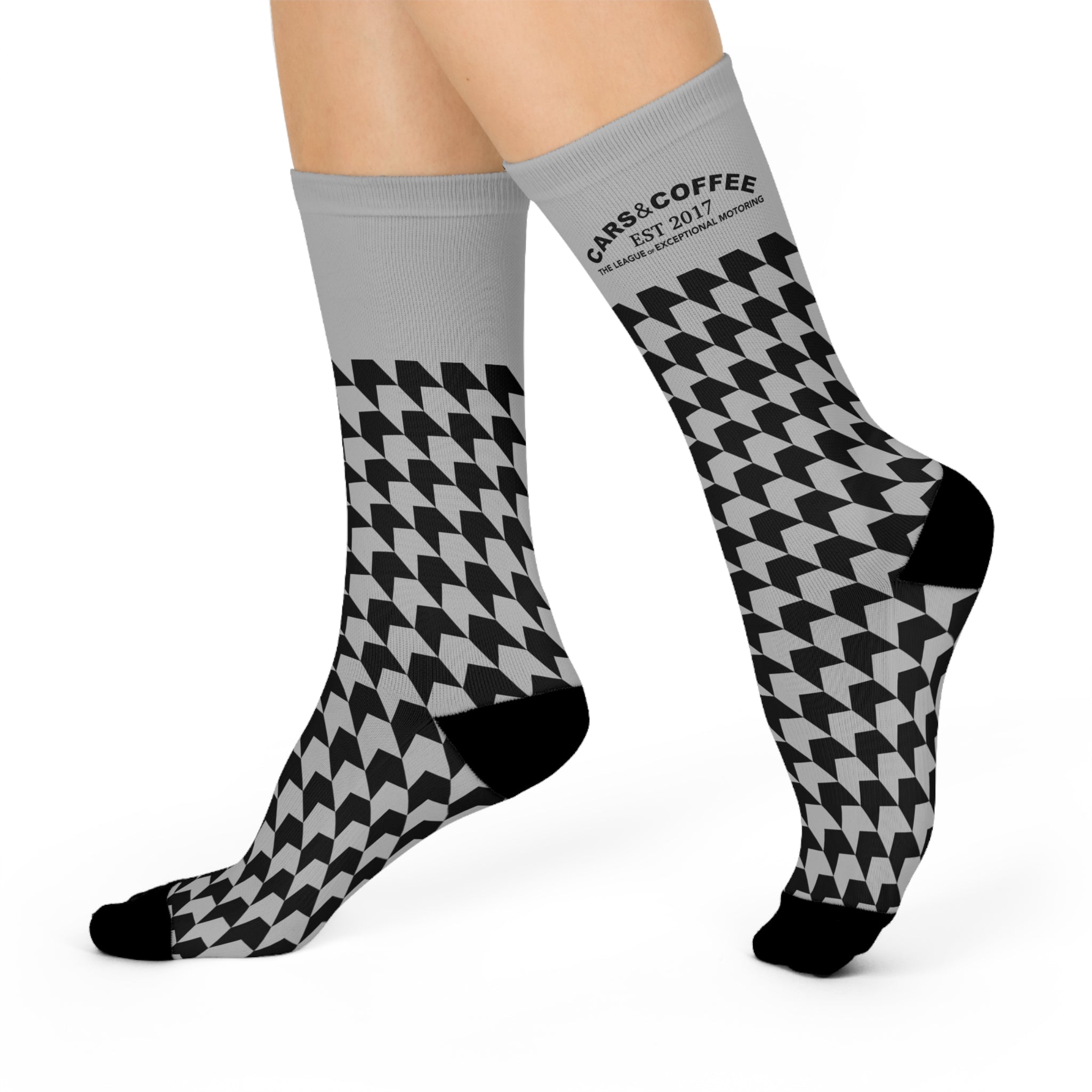 The C&C Crew Sock in Grey
