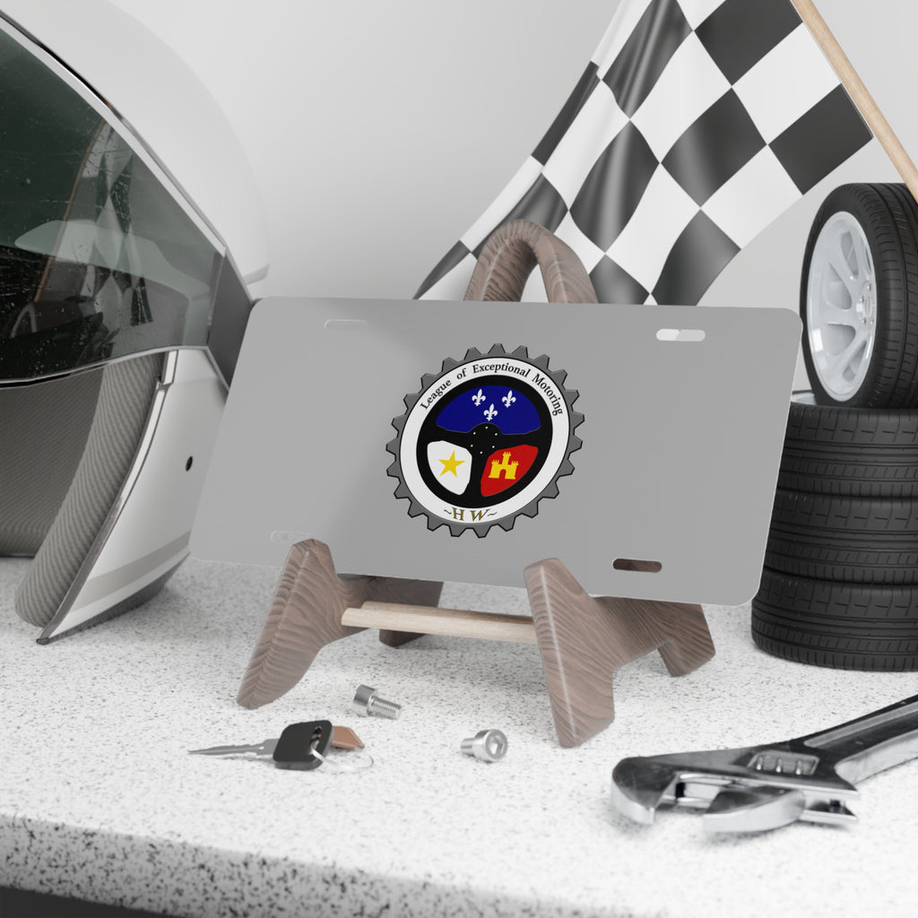 The C&C Chevron Plate in Light Grey